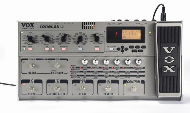 Vox Tonelab LE The logical layout is a real selling point.